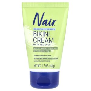 Nair Depilador Bikini Cream Fórmula para Peles Sensíveis 48 g (17 oz)