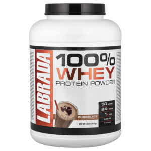 Labrada Nutrition 100% Proteína Whey em Pó Chocolate 1.875 g (413 lb)