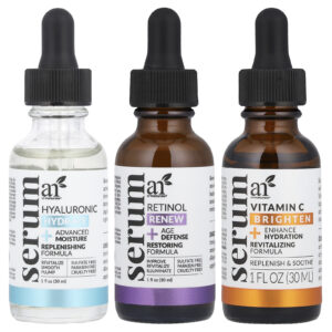 artnaturals Trio de Séruns Kit com 3 Unidades 295 ml (1 fl oz) Cada