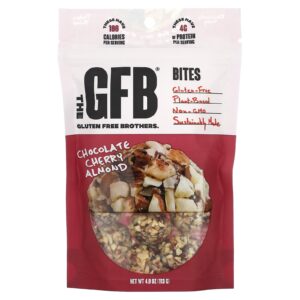 The GFB Gluten Free Bites Chocolate Cereja e Amêndoa 113 g (4 oz)