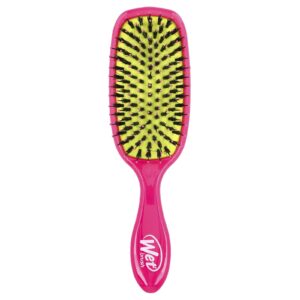 Wet Brush Pincel Intensificador de Brilho Cuidado Rosa 1 Unidade