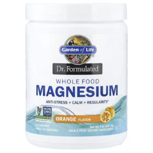 Garden of Life Fórmula do Formulado Magnésio Integral Laranja 1974 g (7 oz)
