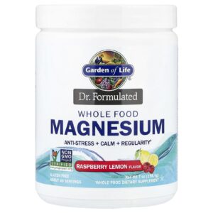 Garden of Life Fórmula do Formulado Magnésio Integral Framboesa e Limão 1984 g (7 oz)