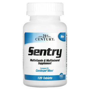 21st Century Sentry Men Suplemento Multivitamínico e Multiminerais 120 Comprimidos