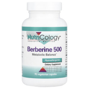 Nutricology Berberina 500 90 Cápsulas Vegetais