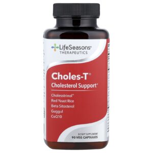 LifeSeasons Choles-T® Suporte ao Colesterol 90 Cápsulas Vegetais