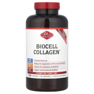 Olympian Labs BioCell Collagen® 300 Cápsulas