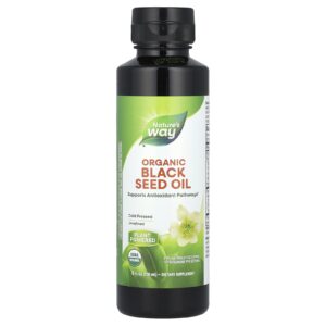 Natures Way Óleo de Semente Preto Orgânico 236 ml (8 fl oz)
