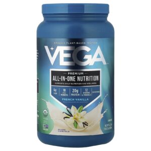 Vega Premium All-in-One Nutrition Baunilha Francesa 689 g (1 lb 83 oz)