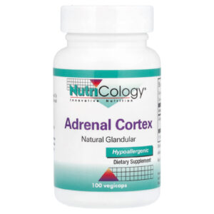 Nutricology Córtex adrenal Glandularidade Natural 100 Vegetais