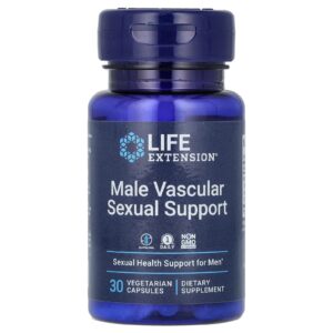 Life Extension Auxílio Sexual Vascular para Homens 30 Cápsulas Vegetarianas