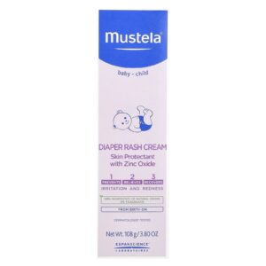 Mustela Creme para Assaduras Bebês e Crianças Sem Perfume 108 g (38 oz)