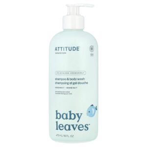ATTITUDE Baby Leaves™ Shampoo e Sabonete Líquido Boa Noite 473 ml (16 fl oz)