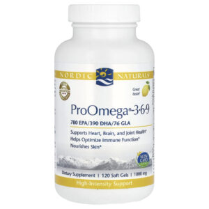 Nordic Naturals ProOmega 3-6-9 Limão 120 Cápsulas Softgel