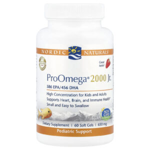 Nordic Naturals ProOmega® 2000 Jer. Morango 60 Cápsulas Softgel