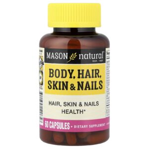 Mason Natural Corpo Cabelo Pele e Unhas 60 Cápsulas