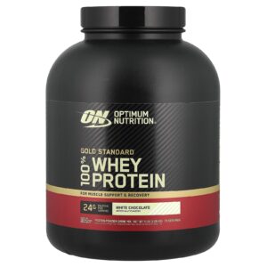 Optimum Nutrition Padrão Ouro 100% Whey Chocolate Branco 227 kg (5 lbs)