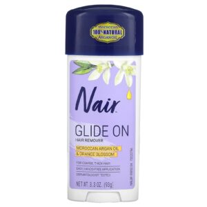 Nair Creme Removedor de Pêlos Deslizante Para Biquíni Braços e Axilas 93 g (33 oz)