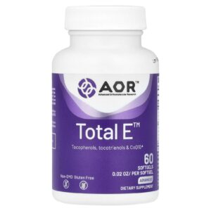 Advanced Orthomolecular Research AOR Total E™ 60 Cápsulas Softgel