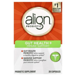 Align Probiotics Reforço Imunológico e Saúde Intestinal 6 mg 28 Cápsulas
