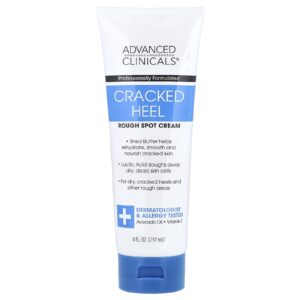 Advanced Clinicals Calcanhar Rachado Creme para Manchas Ásperas 237 ml (8 fl oz)