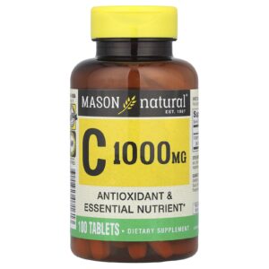 Mason Natural Vitamina C 1.000 mg 100 comprimidos