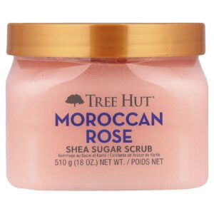 Tree Hut Esfoliante de Açúcar de Karité Rosa Marroquina 510 g (18 oz)