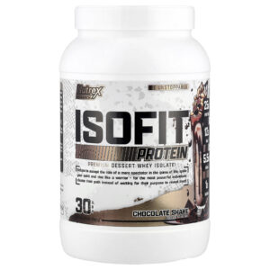 Nutrex Research Proteína IsoFit® Shake de Chocolate 993 g (219 lb)