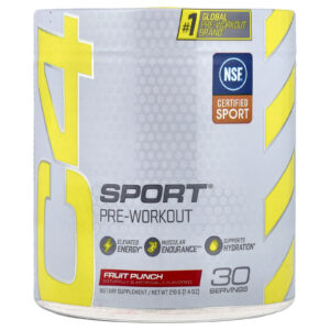 C4 / Cellucor C4 Sport Pré-treino Ponche de Frutas 210 g (74 oz)