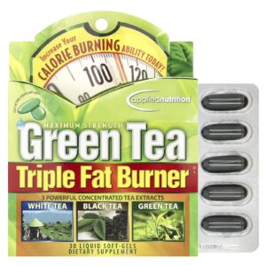 Applied Nutrition Queimador de Gordura Triplo com Chá Verde 30 Cápsulas Gelatinosas Líquidas