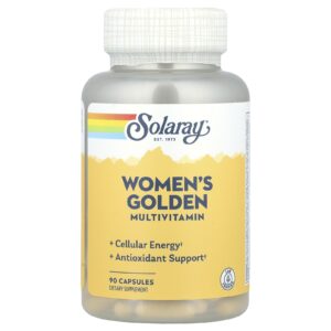 Solaray Multivitamínico Women’s Golden 90 Cápsulas
