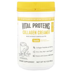 Vital Proteins Creme de Colágeno Baunilha 300 g (106 oz)