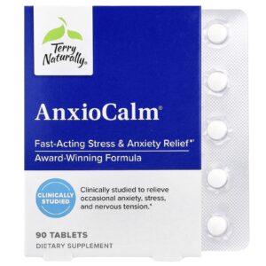 Terry Naturally AnxioCalm® 90 Comprimidos (20 mg por Comprimido)