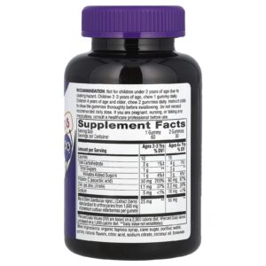 Natures Way Sambucus para Crianças Gomas de Sabugueiro Padronizado 60 Gomas