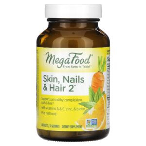 MegaFood Pele Unhas e Cabelo 2 60 Comprimidos