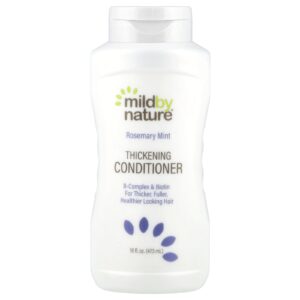 Mild By Nature Condicionador Espessante Complexo B e Biotina Alecrim e Menta 473 ml (16 fl oz)