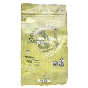 Grab Green Stoneworks Cápsulas de Detergente para Lavar roupa Folha de Oliva 50 cargas 750 g (165 lbs)
