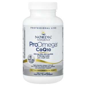 Nordic Naturals ProOmega CoQ10 1.000 mg 120 cápsulas de gel