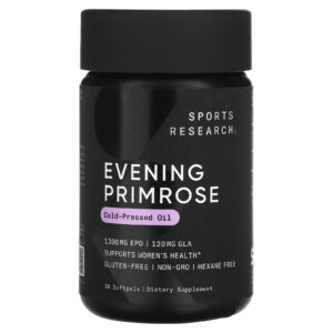 Sports Research Prímula 1.300 mg 30 Cápsulas Softgel