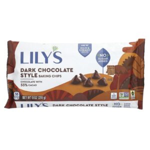 Lilys Sweets Lascas de Chocolate Amargo 255 g (9 oz)