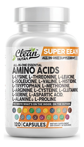 Nutracêuticos Limpos: Aminoácidos Que Suplementam L-lisina