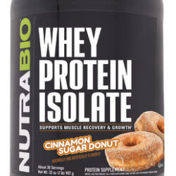 Suplemento Proteico Nutrabio Whey Protein Isolate 25g De Pro