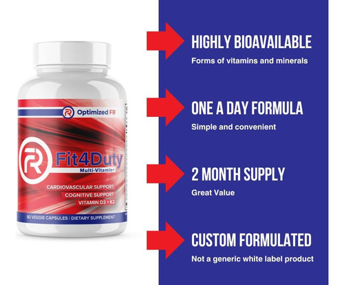 Fit4duty Multivitamin + One A Day Multivitamin Plus Outros - Imagem 6