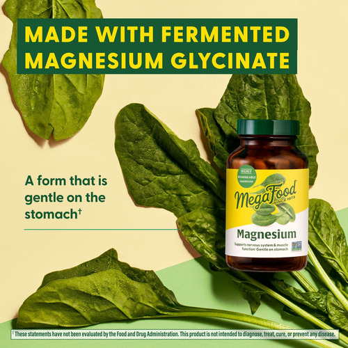 Magesio Megafood: Suporte Cardíaco E Nervoso Com Vitaminas - Imagem 5