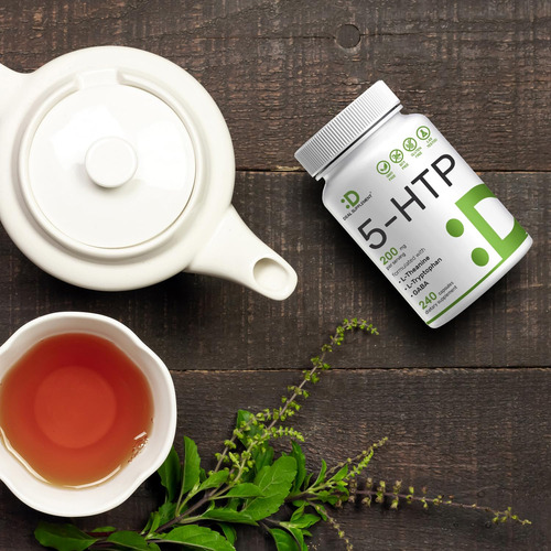 Supplement Deal 5-htp 200 Mg 240 Cápsulas Com L-teanina L-t - Imagem 7