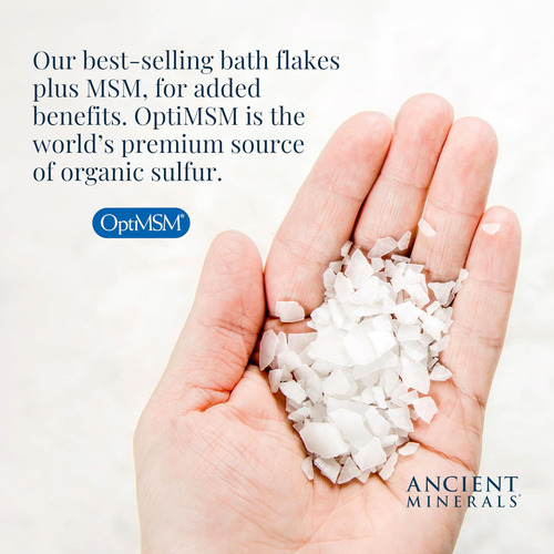Flocos De Magnésio Ancient Minerals Ultra Com Optimsm - Imagem 3