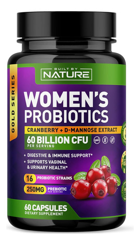 Probiotics For Women - 60 Billion Cfus 16 Strains With ...