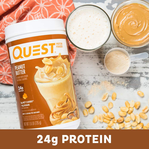 Proteína Em Pó Quest Nutrition Manteiga De Amendoim 16 Kg 2 - Imagem 3