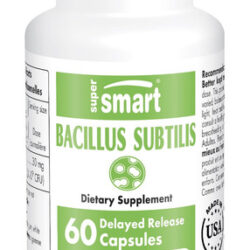 Probiótico Supersmart Bacillus Subtilis De 3 Bilhões De Cfu