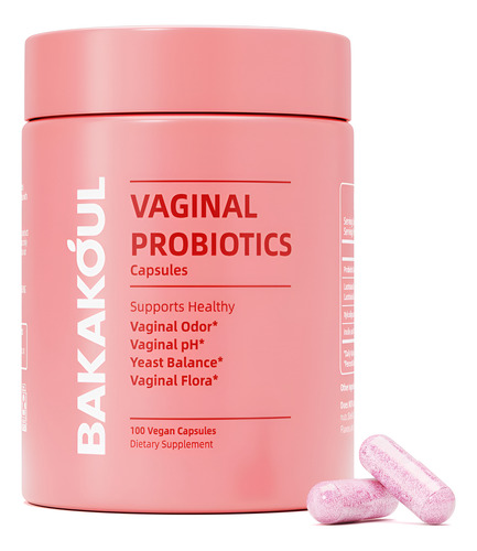 Suplemento Probiótico Vaginal Bakakoul Ph Balance Women 100c